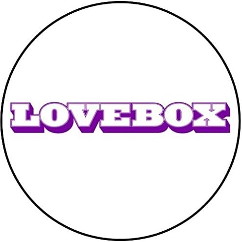 Festival Lovebox (insignia/Imán/llavero abrebotellas) (Placa (25 mm))