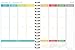 2018 Academic Year Mom's Floral Manager Medium Weekly Monthly Planner
