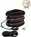 Eiram Inflatable Cervical Neck Traction Device | Improve Spinal Alignment to Reduce Neck Pain | Cervical Collar Adjustable Pillow Neck Brace | 3D Eye Mask & Ear Plugs Included ☆UPGRADED VERSION☆