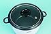 Rival 10-Cup Rice Cooker with Steamer Basket, White/Black (RC101, 10-cup cooked rice capacity)