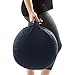 Node Fitness Organic Cotton 14″ Round Zafu Meditation Cushion – Bluethumb 4