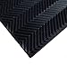 SoleTech 9 Iron Black Herringbone Rubber Soling Sheet