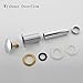 VCCUCINE Chrome Bathroom Lavatory Basin Pop Up Vessel Sink Drain, Bathroom Sink Drain Without Overflow