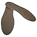 Shoeslulu Handcrafted Thin Cushioning Premium Leather Insoles with Activated Carbon Odor Control (US Men 11.5/ EU 45, Assorted (Pack of 2))