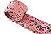 Mantieqingway Skinny Ties Men's Cotton Printed Floral Neck Tie