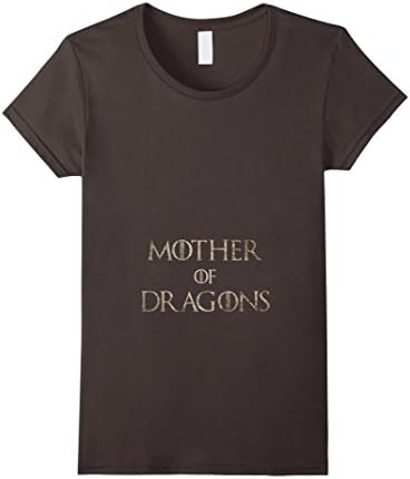 Womens Mother Of The Dragons Pregnancy Mother Tshirt Small Asphalt