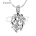 NY Jewelry 925 Sterling Silver Blossom Flower Design Pearl Cage Locket Pendants for Women Jewelry Making