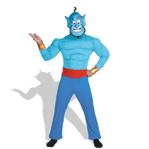 Aladdin - Genie Adult Muscle Chest Costume