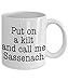 Call Me Sassenach Mug, Outlander Merchandise for Women Put on a Kilt Coffee Mug for Jamie Fans