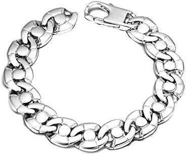 Ostory チェーン ブレスレット 人気 シンプルな チェーンブレスレット アクセサリー メンズ バングル お買い得品 サージカルステンレス