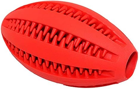 kqwl Juguetes para Mascotas Rugby Leakball Perro Goma Resistente a ...