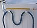 MIDE Products 2310W-2 Aluminum Pool Accessory Hooks Pair, Fits 1-3/4-Inch to 2-1/8-Inch Wide Fences, 10-Inch Long, White – 2 pack