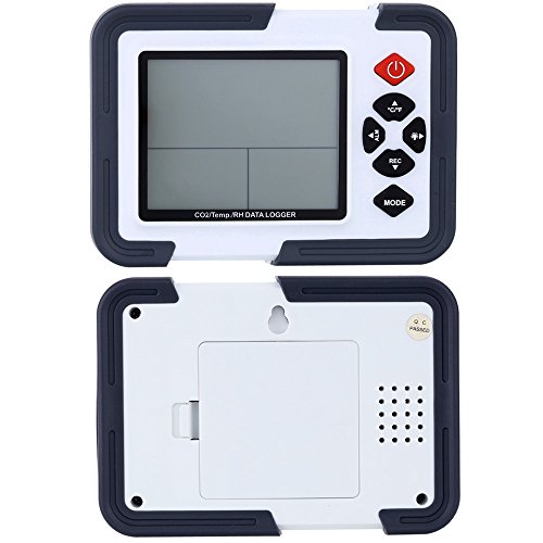 Mengshen CO2 Meter Anthracometer Carbometre Carbonometer - Indoor Air Quality Meters Monitor Detector with CO2, Temperature & Relative Humidity - M2000