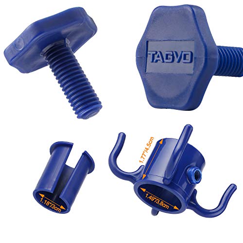 TAGVO Beach Umbrella Hanging Hook, 2 Pack Umbrella Hooks Hanger, 4