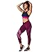 STRONG by Zumba Women's High Waisted Shaping Athletic Performance Cropped Workout Leggings with Compression