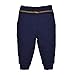 Burt's Bees Baby Baby Boys' Organic Knit Jogger Pants, Starry Night French Terry, 18 Months