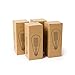Edison Bulb Pack of 4 by Brillante - 360 Lumen / 60W Clear Glass Light Bulbs with Antique/Vintage Thomas Edison Style Filament - for Pendant Lighting, Lamps & String Lights