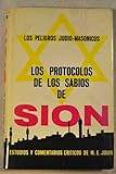Hardcover Los protocolos de los sabios de Sión Book