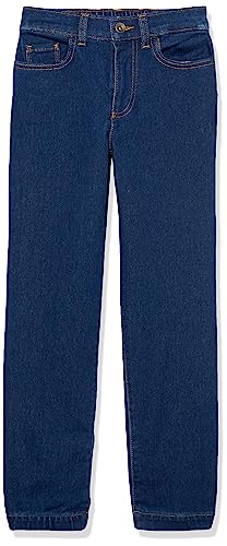 Amazon Essentials Pantalon de Jogging à Enfiler façon Jean Garçon, Indigo Foncé, 2 Ans