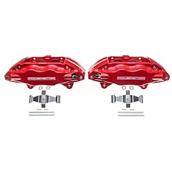 Power Stop Front S3698 Pair of High-Temp Red Powder