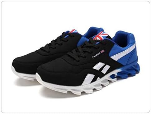 Mesh Lace Up Mens Sports Blade Shoes Wear Resistant Non-Slip Light Running Shoes