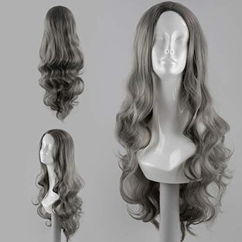 AVAFORT Long Natural Straight Wave Wig High-Density Heat Resistant Synthetic Hair Weave Full Replacement Wigs For Women Lace Front Wigs Natural Brown Black Blonde Purple Colorful Ombre Wigs