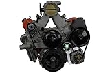 ICT Billet LS Alternator Bracket Complete w/Idler