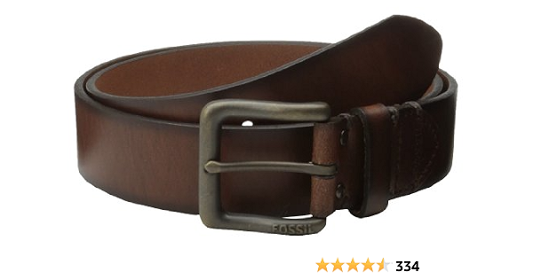 Fossil Men's Artie Belt - Brown - 32 
