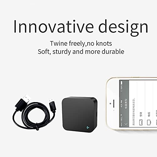 FEDBNET Controles Remotos Universal Wi Fi IR Smart Home Compatible con AlexaGoogle Assistant Voice Control Compatible con iOSAndroid Phone App Remote Control