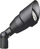 Kichler Lighting 15374BKT 12-Volt Low Voltage Mini-Accent Light, Textured Black