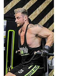 Guantes de entrenamiento Weles Sports Premium sin dedos de piel, protección completa de la palma, muñequeras integradas y mejor agarre, ideal para levantamiento de pesas, entrenamiento cruzado, fitness y levantamiento de potencia