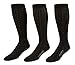 Boardroom Socks Men's Dress Socks Pinstripe & Polka Dot 3 Pack Over the Calf