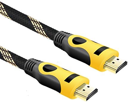 HDMI Cable 6FT,Lesozoh UHD HDMI 2.0 (4K) Ready 18Gbps 28AWG Braided Cord Support Fire TV, Apple TV, Ethernet, Audio Return,Video 4K 2160p, HD 1080, 3D, Xbox Playstation, PS3, PS4, PC