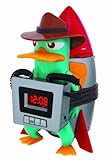 Disney PF300ACR Phineas/Ferb for Kids Wake up buzzer Alarm Clock with AM/FM Radio LCD Display with Back-light)