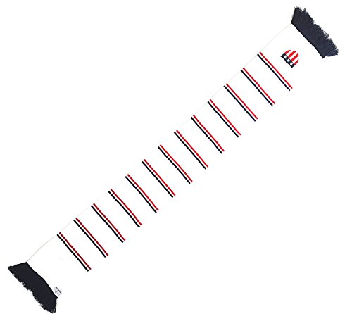 USA Embroidered Soccer Knit Scarf - Matches Current Jersey Colors!