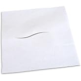 BodyMed Premium Headrest Paper Sheets &ndash; with Slit &ndash; Disposable Medical Face Barrier &ndash; Exam Paper Sheets &ndash; Case of 1,000 &ndash; 12-inch x 12-inch &ndash; White