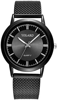 MEIbax watches Clearance!!!MEIbax Fashionable High Hardness Glass Mirror Men And Women General Mesh Belt Watch