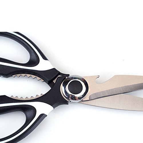 SupCooki Multi-Function Professional Kitchen Shears Super Sharp Stainless Steel Scissors - Thumbnail 3