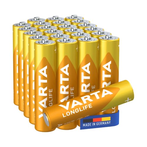 VARTA Batteries AAA, Pack of 24Cube, Longlife, Alkaline