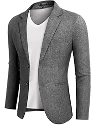 COOFANDY Mens Sports Coat Lightweight Slim Fit
