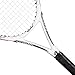 Senston Adult Tennis Racket Prestrung Tennis Racquet ,Strung with Cover,Tennis Overgrip , Vibration Damper(Pueple)