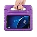 BMOUO Kids Case for Samsung Galaxy Tab A 7.0 - EVA Shockproof Case Light Weight Kids Case Super Protection Cover Handle Stand Case for Kids Children for Samsung Galaxy Tab A 7-inch Tablet - Purple