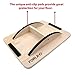 FORLRFIT Professional Wooden Balance Board, Rocker Board-17.” Full Anti-Slip Surface, Wobble Board for Standing Desk, AB Fitness Board,Physical Therapy Equipment for Stretching