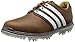 adidas Men's Pure 360 LTD Golf Shoe, Tan Brown/Tour White/Silver Metallic, 11 M US