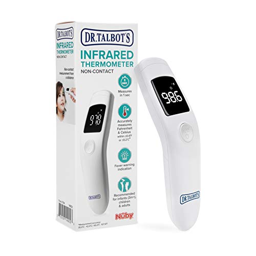 Dr. Talbot's NonContact Infrared Thermometer with Led Screen, White Pricepulse