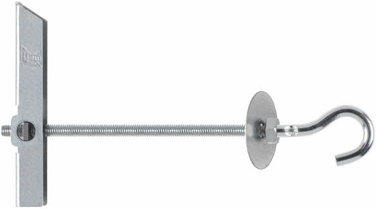 Index Fixing Systems ba-ga – Pack of 48 Gravity Tilt for The Fixing of Elements Light in Drop Ceilings Gravitex Hook, Plated Coating (, M4, 12 mm Diameter