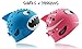 STARTSMART Kids Fun Silicone Swim Cap for Boys and Girls - Sharks & Minnows by Start Smart (Blue)
