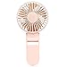 TriPole Mini Handheld Fan USB Portable Fans Rechargeable Battery Operated Foldable Desk Fan 3 Speed Hanging Personal Fan for Home Office Indoor Use Outdoor Travel