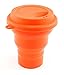 Perfect Life Ideas Collapsible Travel Mug Silicone Bpa-Free 16 Ounce Dishwasher Safe Pop up Cup. Cool Funny Unique Camping Travelling Gear Supplies Accessory. Fold Flat for Storage. Brand