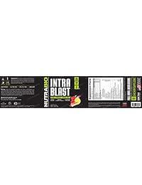 NutraBio Intra Blast - 30 servilletas (bomba de limón de fresa)